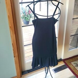 Nasty‎ Gal Collection Black Mini Ribbed Sz. 4 Dress